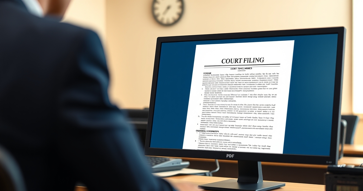 Electronic filing system overview — Technical Standards for Document Submission